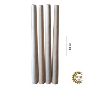 پایه دوکی چوبی 50 سانتی متر